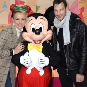 Exclusif - Elodie Gossuin et son mari Bertrand Lacherie - Célébration des 90 ans de magie avec Mickey à Disneyand Paris le 17 novembre 2018. © Veeren/Bestimage 