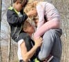 Elodie Gossuin avec son mari Bertrand et ses enfants Joséphine et Léonard, Instagram, avril 2021