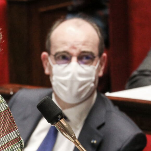 Roselyne Bachelot, ministre de la Culture - Séance de questions au gouvernement à l'Assemblée Nationale, à Paris, France, le 16 mars 2021. © Stéphane Lemouton/Bestimage