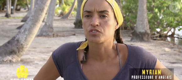 Myriam dans "Koh-Lanta, Les Armes secrètes" sur TF1.