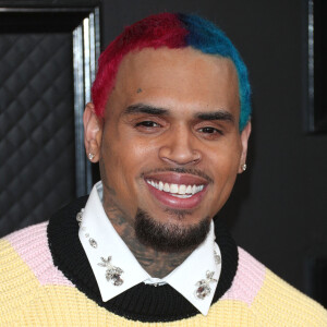 Chris Brown - 62ème soirée annuelle des Grammy Awards à Los Angeles, le 26 janvier 2020.
