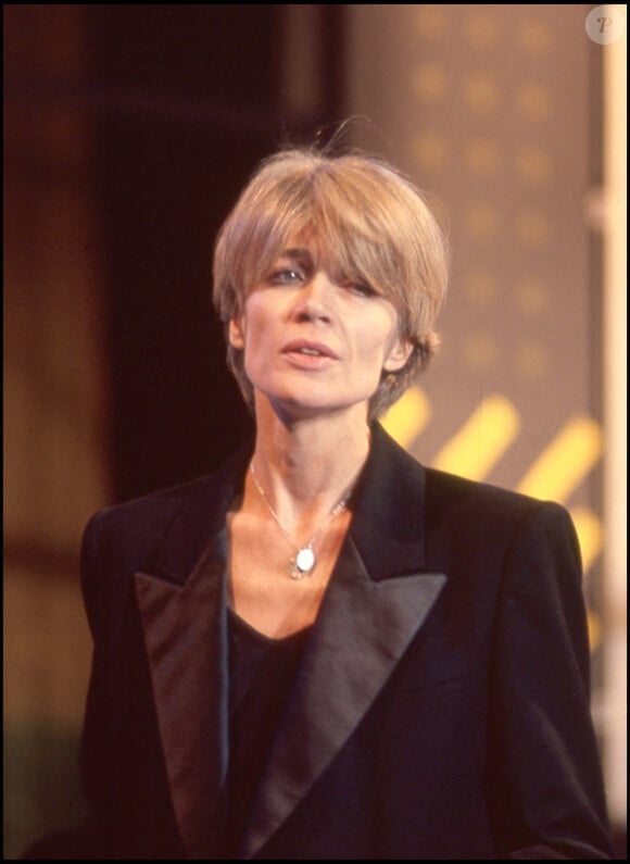 Françoise Hardy sur scène en 1988.