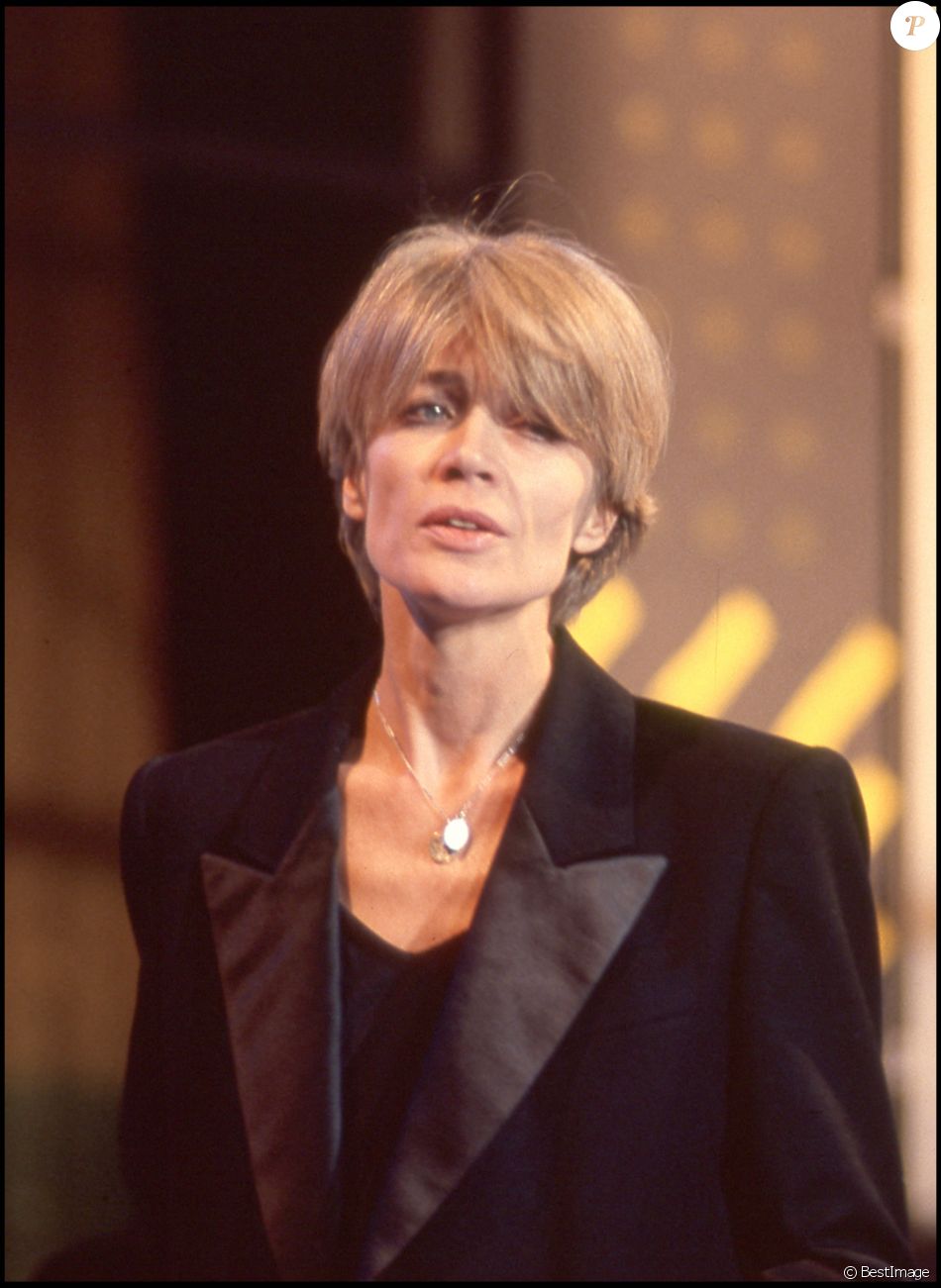Françoise Hardy sur scène en 1988.