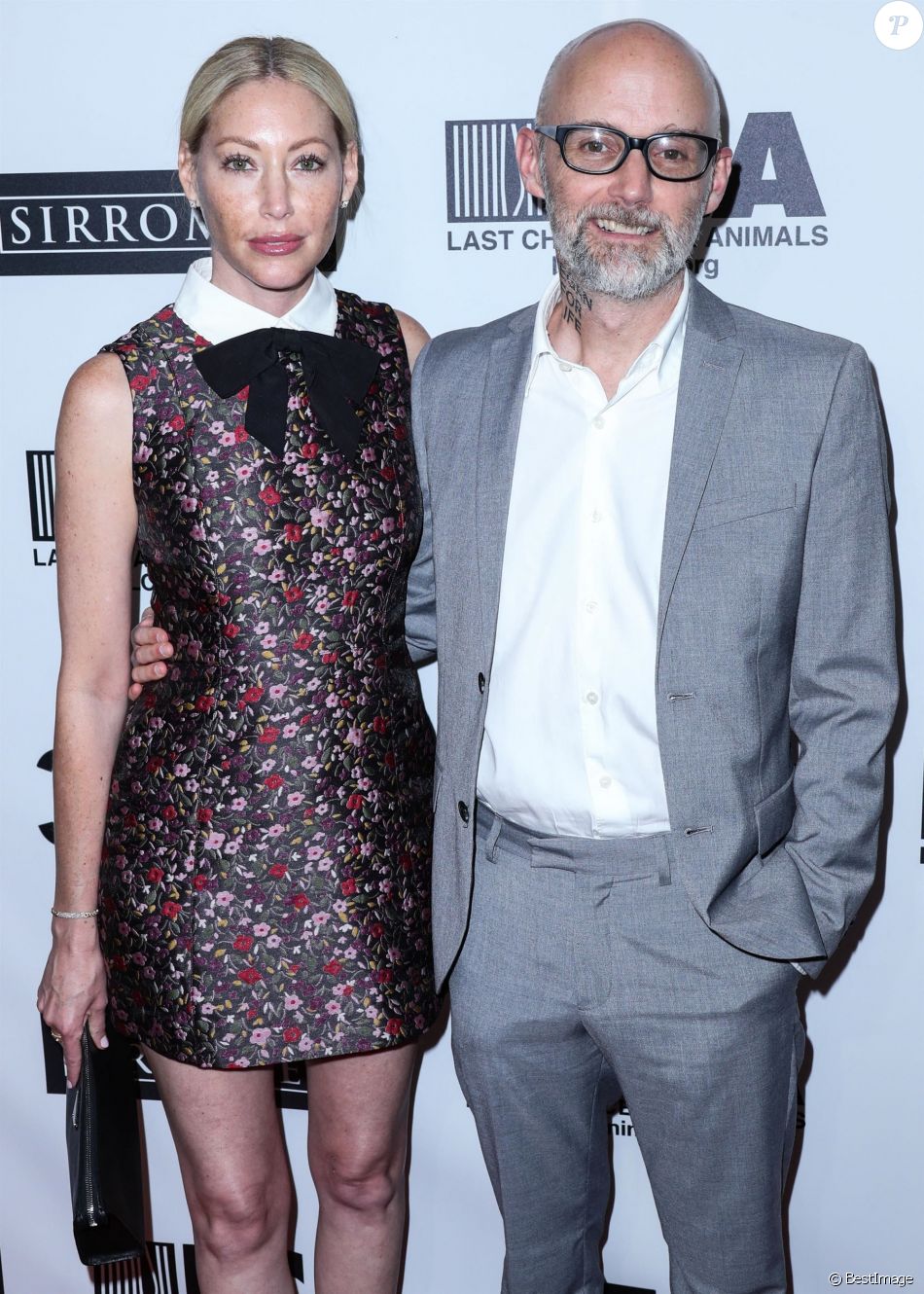 Julie Mintz, Moby - Photocall de la soirée "Last Chance For Animals' 35th Anniversary " à Los Angeles Le 19 octobre 2019