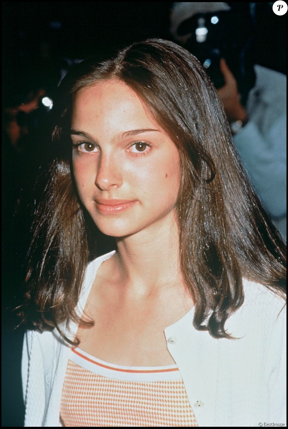 Natalie Portman à New York à la première de "Dead Man", en 1996.