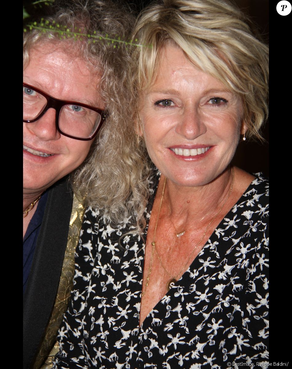 Exclusif - Pierre-Jean Chalençon et Sophie Davant - Soirée du 1er afterwork au palais Vivienne à Paris, France, le 12 juin 2018. © Philippe Baldini/Bestimage