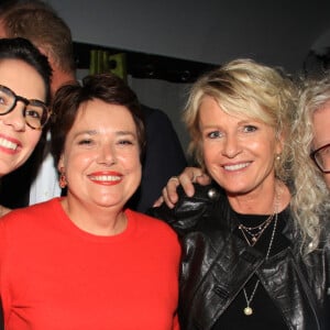 Exclusif -Sophie Davant et Pierre-Jean Chalençon à la soirée Warner avec l'équipe d'affaire conclue à la brasserie Les Princes à Paris, France, le 26 septembre 2019. © Philippe Baldini/Bestimage