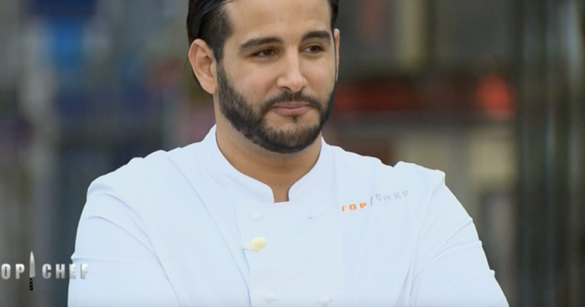 Mohamed dans Top Chef 2021, sur M6. Purepeople
