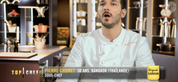 Pierre dans "Top Chef 2021", sur M6.