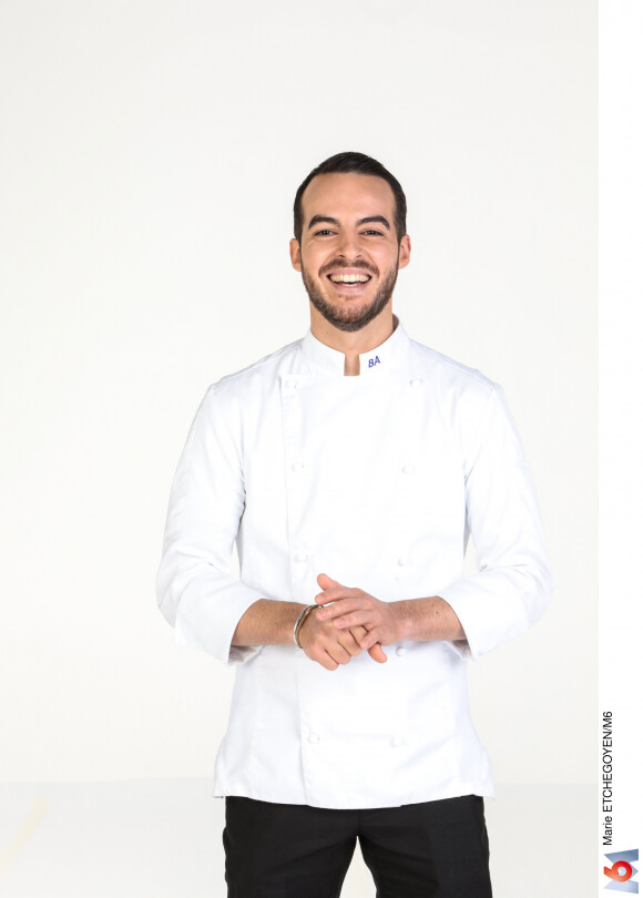 Bruno Aubin, candidat à "Top Chef 2021" sur M6.
