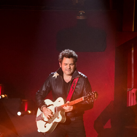 Exclusif - Matthieu Chedid - Grande soirée solidaire et festive "Secours Pop La Grande Soirée" au Cirque d'Hiver à Paris, le 6 février. © Tiziano Da Silva - Cyril Moreau / Bestimage
