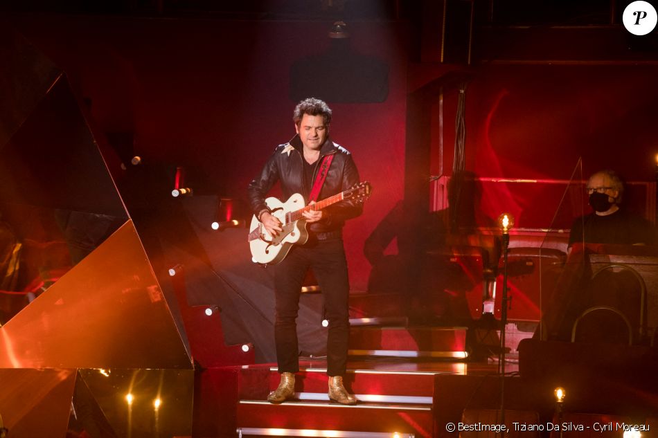 Exclusif - Matthieu Chedid - Grande soirée solidaire et festive "Secours Pop La Grande Soirée" au Cirque d'Hiver à Paris, le 6 février. © Tiziano Da Silva - Cyril Moreau / Bestimage