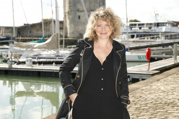 Cécile Bois - Photocall lors du 19e Festival de la Fiction TV de La Rochelle © Christophe Aubert via Bestimage