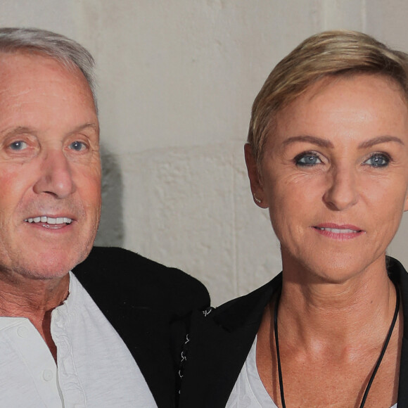 Yves Rénier et sa femme Karin lors du troisième jour du festival international du film de La Rochelle, France, le 14 septembre 2018. © Patrick Bernard/Bestimage 