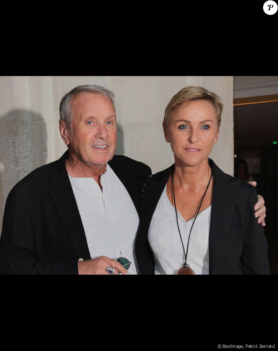 Yves Rénier et sa femme Karin lors du troisième jour du festival international du film de La Rochelle, France, le 14 septembre 2018. © Patrick Bernard/Bestimage