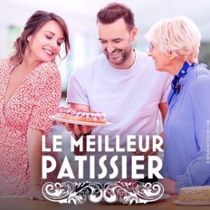 Mercotte, Cyril Lignac et Julia Vignali dans "Le Meilleur Pâtissier" sur M6.