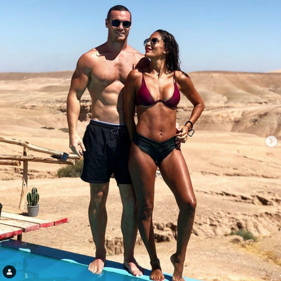 Olivier a demandé Wafa (Koh-Lanta) en mariage dans le désert marocain. Septembre 2019.