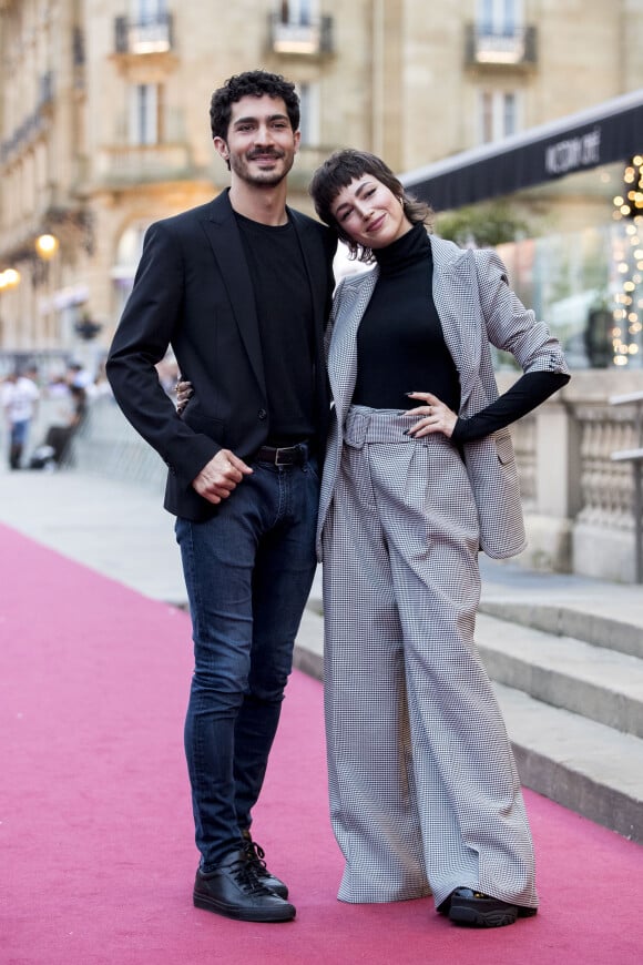 Chino Darin et Ursula Corbero - Première du film "La Odisea de los Giles" lors du 67ème festival du film de Saint-Sébastien le 23 septembre 2019.