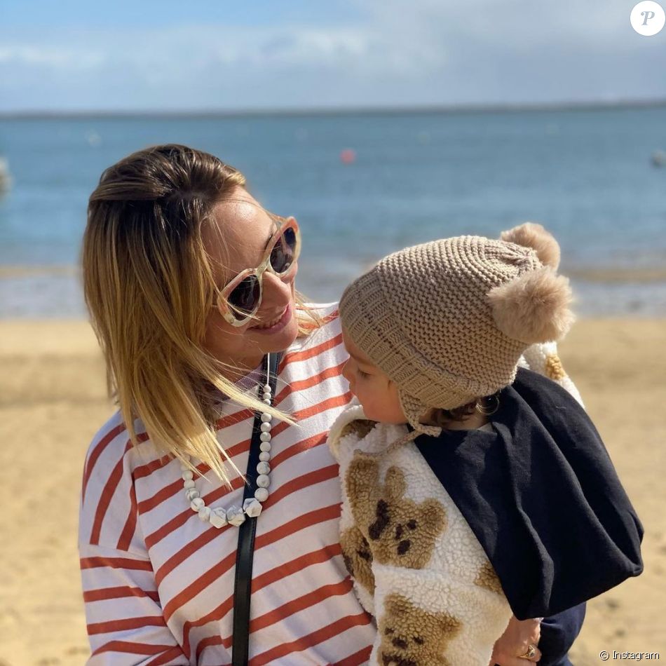 Cindy Poumeyrol, aventurière de "Koh-Lanta", et maman de la petite Alba.
