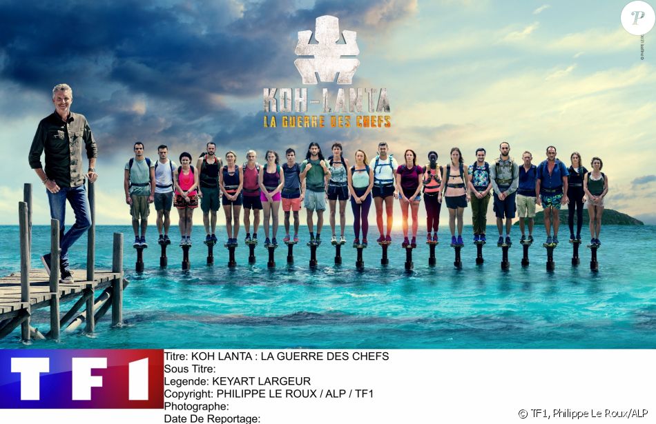 Logo de "Koh-Lanta, la guerre des chefs", sur TF1