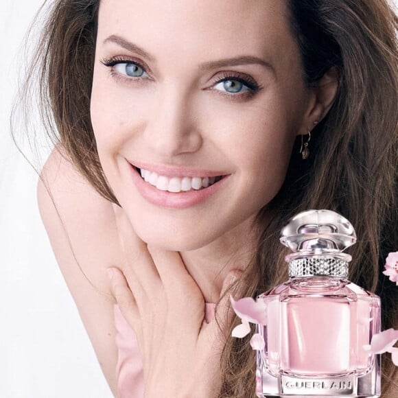 Angelina Jolie est le visage du nouveau parfum de Guerlain nommé Mon Guerlain, tout simplement