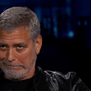 George Clooney dans l'émission "Jimmy Kimmel Live!" à Los Angeles.