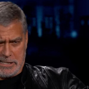George Clooney dans l'émission "Jimmy Kimmel Live!" à Los Angeles.