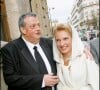Mariage de Guy Carlier et Joséphine Dard à Paris.