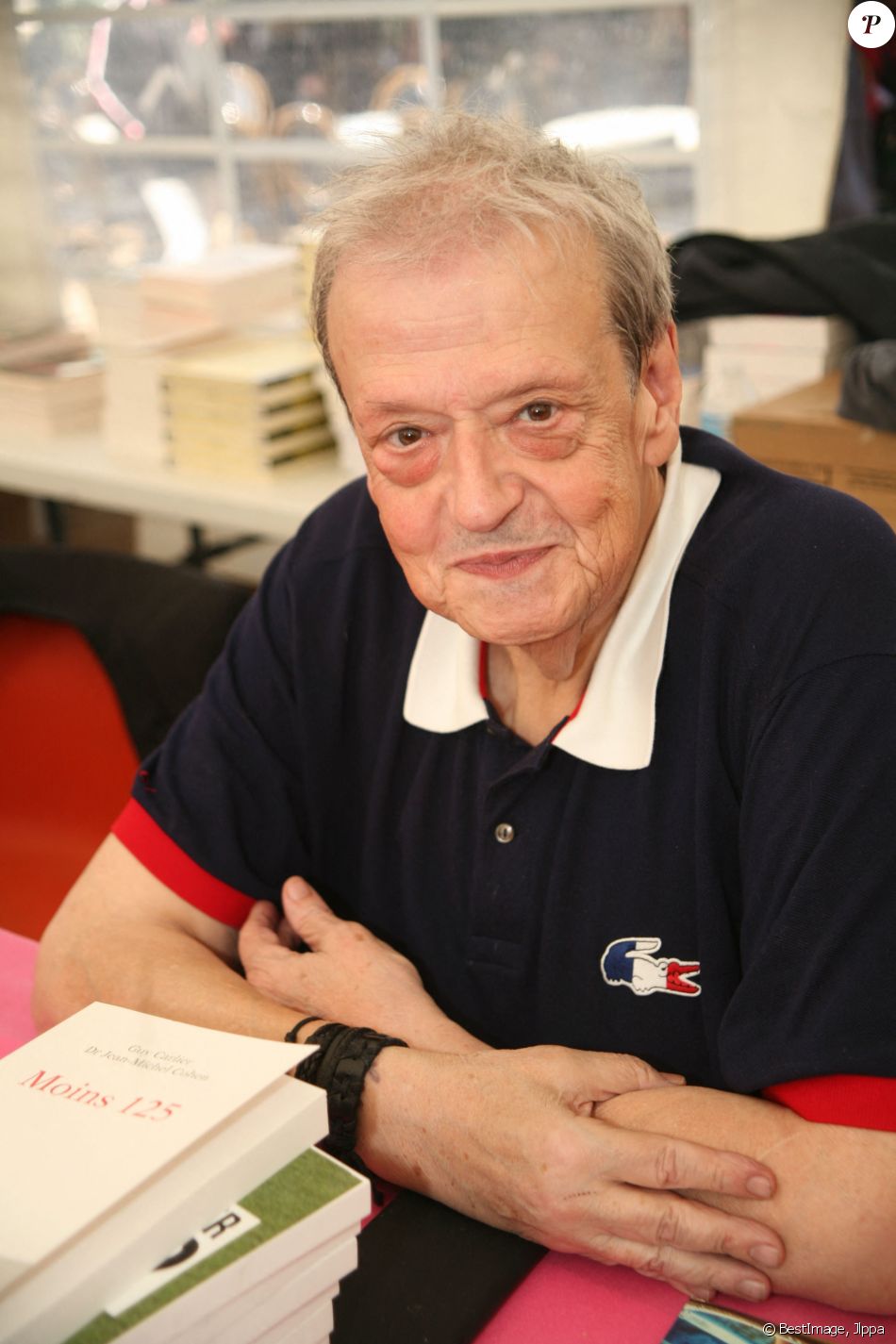 Guy Carlier - Salon du livre de Cosne-sur-Loire le 26 Mai 2019. © Jlppa / Bestimage