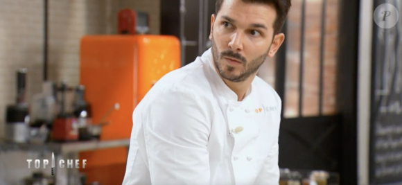 Pierre dans "Top Chef 2021" sur M6.