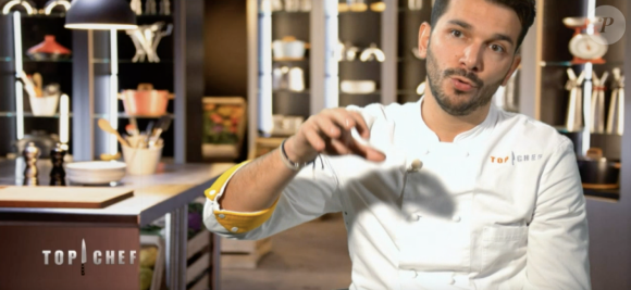 Pierre dans "Top Chef 2021" sur M6.