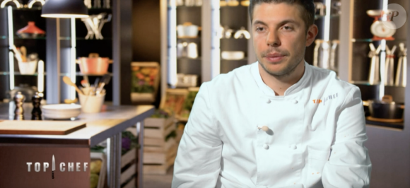 Matthias dans "Top Chef 2021" sur M6.