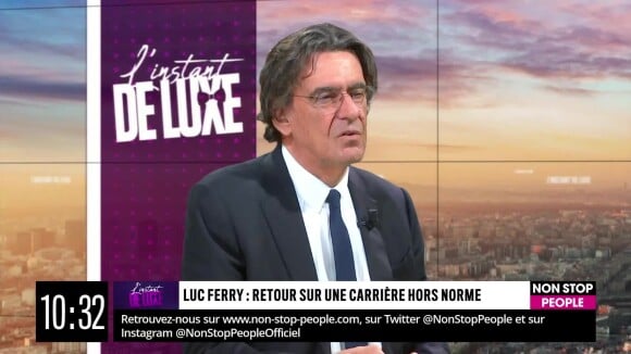 Luc Ferry ruiné ? sa retraite d'ancien ministre pas suffisante pour boucler ses fins de mois