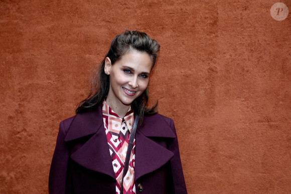 Ophélie Meunier au village lors des internationaux de France de tennis Roland Garros à Paris, le 9 octobre 2020. © Dominique Jacovides / Bestimage