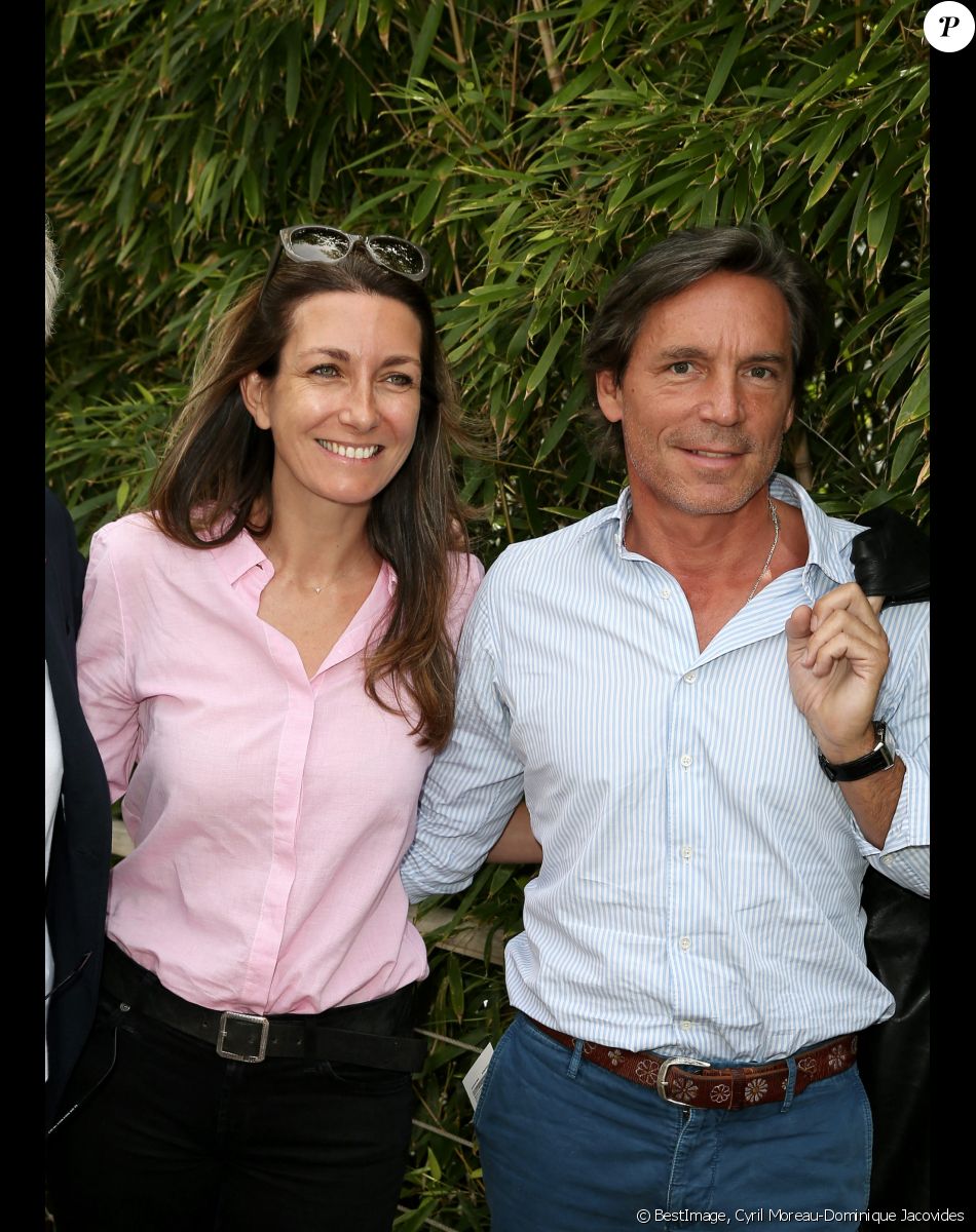 Anne Claire Coudray Et Son Mari