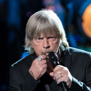 Exclusif - Le chanteur Renaud (Renaud Séchan) - Tournage de l'émission "Merci Renaud" dans les studios de la Plaine Saint-Denis le 15 novembre 2016, qui sera diffusée le samedi 17 décembre 2016 en prime time sur France 2. © Cyril Moreau / Bestimage