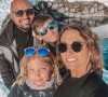 Roxane du "Meilleur Pâtissier" avec son mari Loïc et ses enfants Louane et Mathys, le 7 mars 2021, sur Instagram