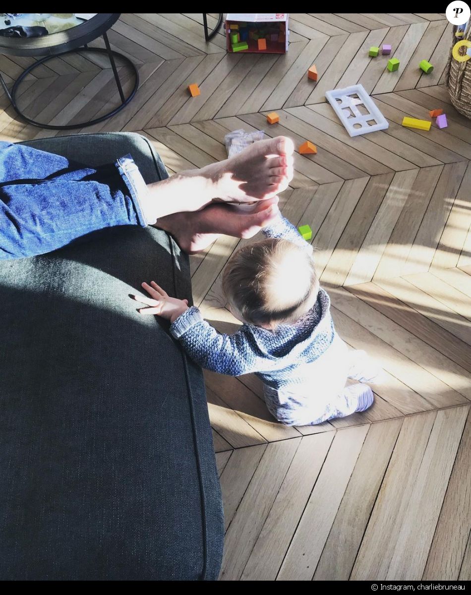 Charlie Bruneau dévoile pour la première fois une photo de son enfant - Instagram
