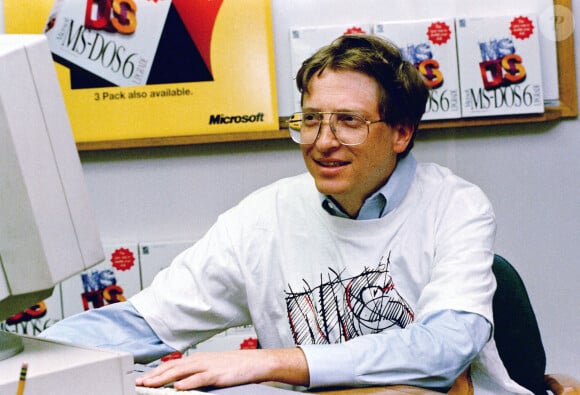 Bill Gates à 38 ans, en 1993.