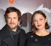 Guillaume Canet et sa compagne Marion Cotillard enceinte - Avant-première du film "Rock'n Roll" au Pathé Beaugrenelle à Paris le 13 février 2017. © Coadic Guirec / Bestimage