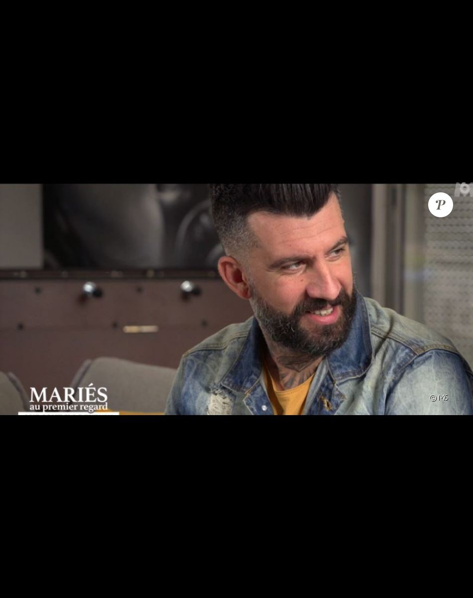 Alain et Cécile de "Mariés au premier regard 2021" lors du bilan de leur aventure, le 17 mai, sur M6