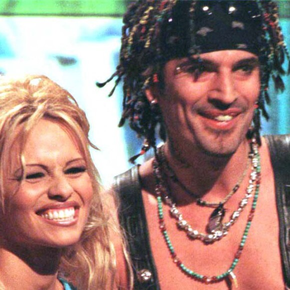 Pamela Anderson et Tommy Lee, céremonie "World Music Awards" 1999 Monaco