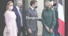 Emmanuel et Brigitte Macron toujours aussi tactiles : nouvelle sortie remarquée du couple à l'Elysée