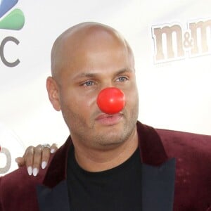 Melanie Brown (Mel B) et son mari Stephen Belafonte à la journée Red Nose Day Special au théâtre The Alfred Hitchcock à Universal City, le 26 mai 2016