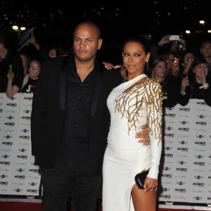 Mel B (Melanie Brown) et son mari Stephen Belfonte à la soirée "Mobo Awards 2014" à Londres, le 22 octobre 2014