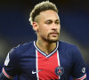 Neymar Jr (PSG) - Match de football en ligue 1 Uber Eats : le Paris Saint Germain (PSG) bat Reims 4 à 0 au parc des Princes à Paris. © JB Autissier / Panoramic / Bestimage 