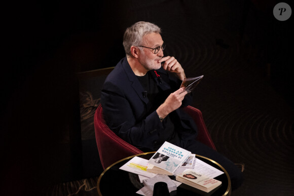 Laurent Ruquier pendant l'émission OEED (On Est En Direct). Paris, le 27 mars 2021. © Jack Tribeca / Bestimage