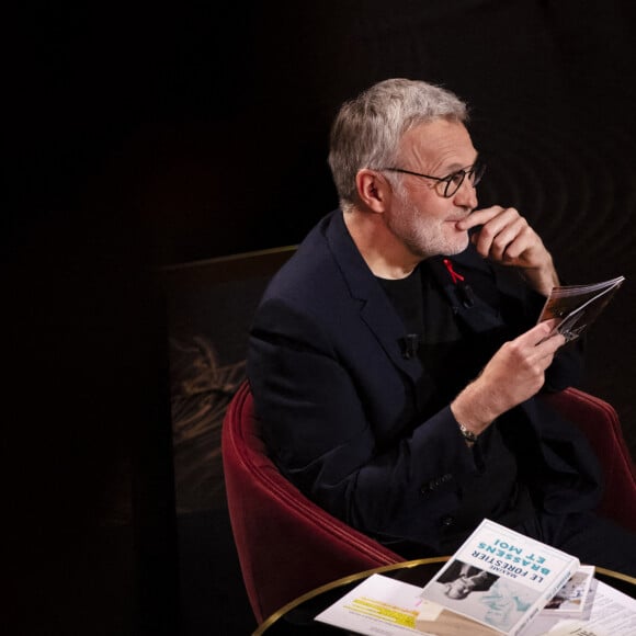 Laurent Ruquier pendant l'émission OEED (On Est En Direct). Paris, le 27 mars 2021. © Jack Tribeca / Bestimage