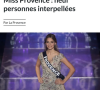 April Benayoum, Miss Provence victime de tweets antisémites, se réjouit de l'interpellation de neufs personnes dans le cadre de l'enquête.