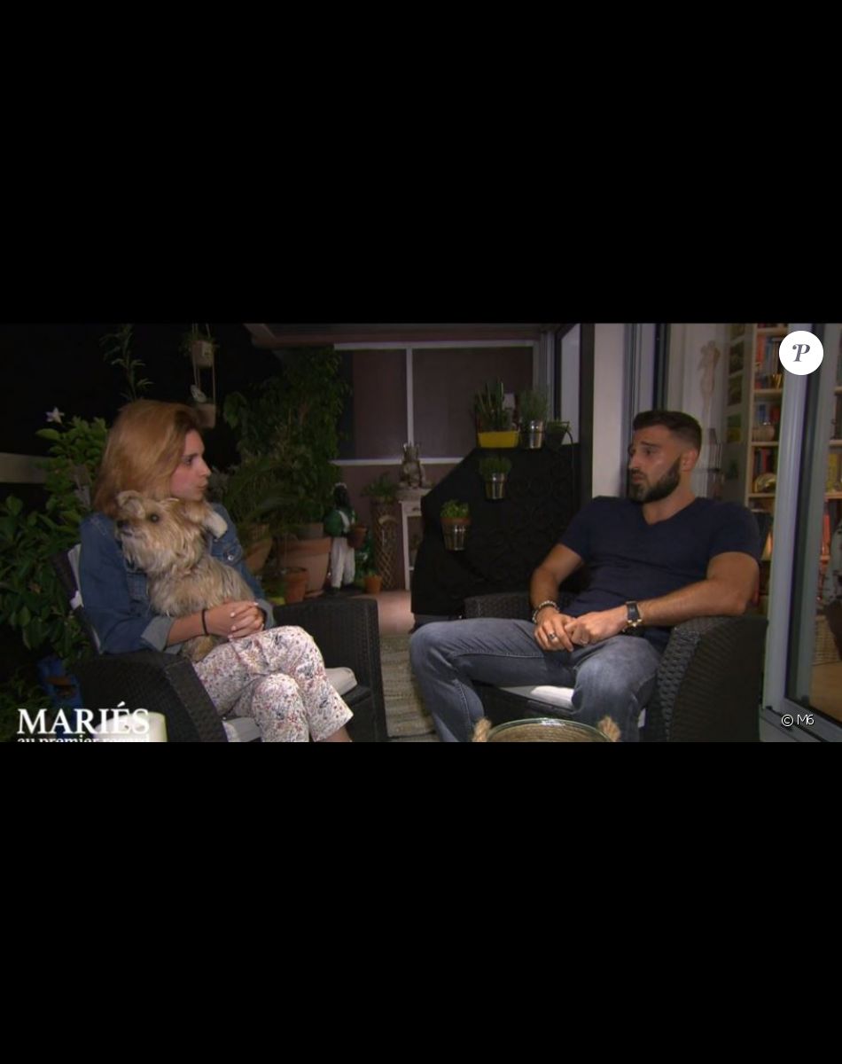 Aurélien et Marianne dans "Mariés au premier regard 2021", le 10 mai, sur M6